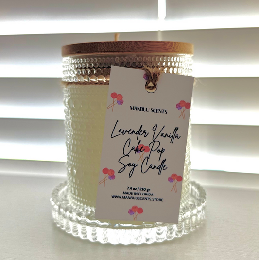 Lavender Vanilla Cake Pop 7.4oz Candle