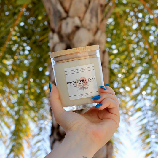 Coconut Lime Verbena 8oz Candle